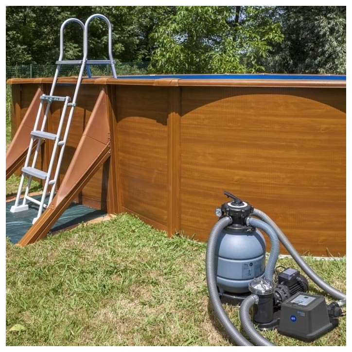 Electrolyse au sel GRE GSS50 - Pour piscines hors-sol jusqu'a 50 m³