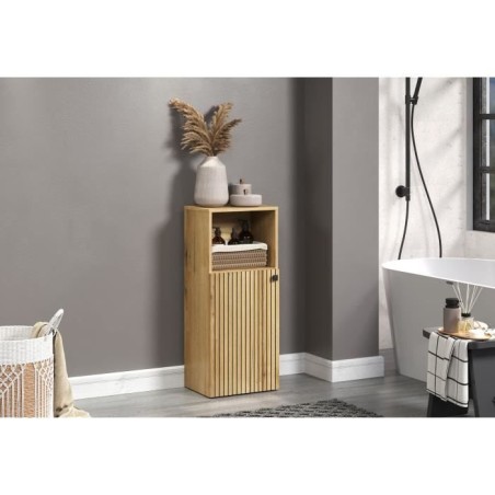 PureBliss armoire de salle de bain chene décor.