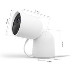 Caméra filaire avec support de bureau - Philips Hue - Secure - HD 108