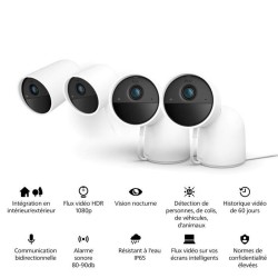 Caméra sans fil - Philips Hue - Secure - HD 1080P - Intérieure ou ex