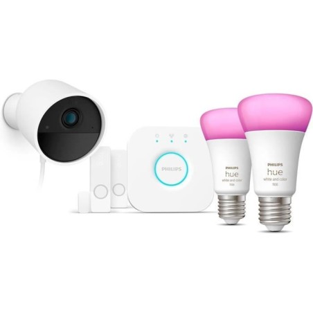 Kit de démarrage - Philips Hue - Secure - Inclus : 1 caméra filaire