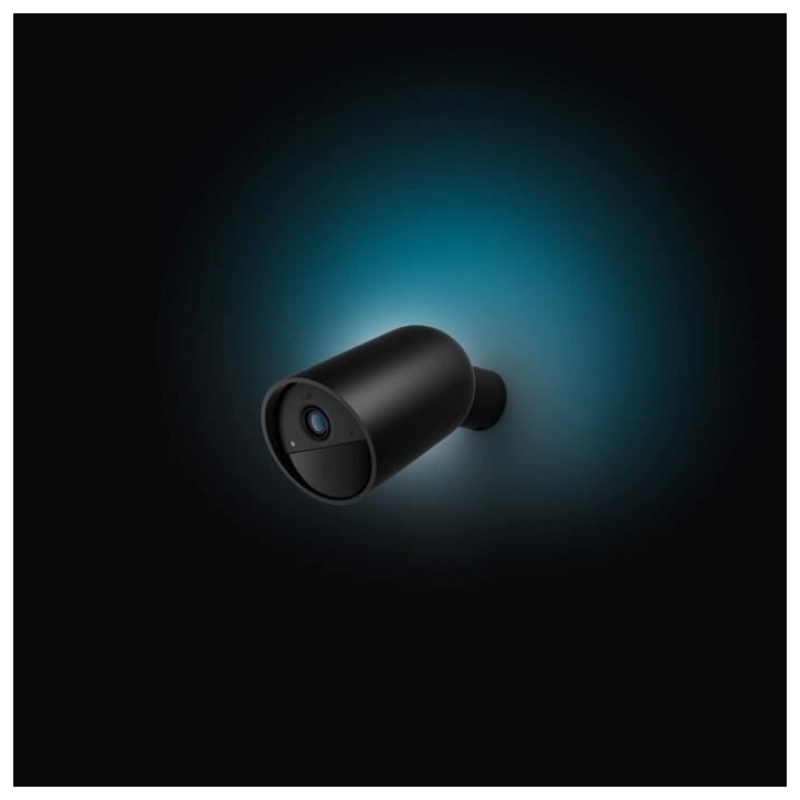 Caméra sans fil - Philips Hue - Secure - HD 1080P - Intérieure ou extérieure - Contrôle avec une seule application - Noir Caméra sans fil - Philips Hue - Secure - HD 1080P - Intérieure ou extérieure - Contrôle avec une seule application - Noir