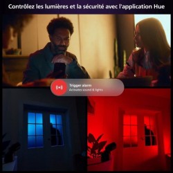Caméra sans fil - Philips Hue - Secure - HD 1080P - Intérieure ou ex