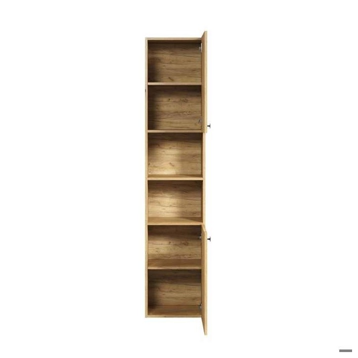 PureBliss armoire haute pour salle de bain chene décor. PureBliss armoire haute pour salle de bain chene décor.