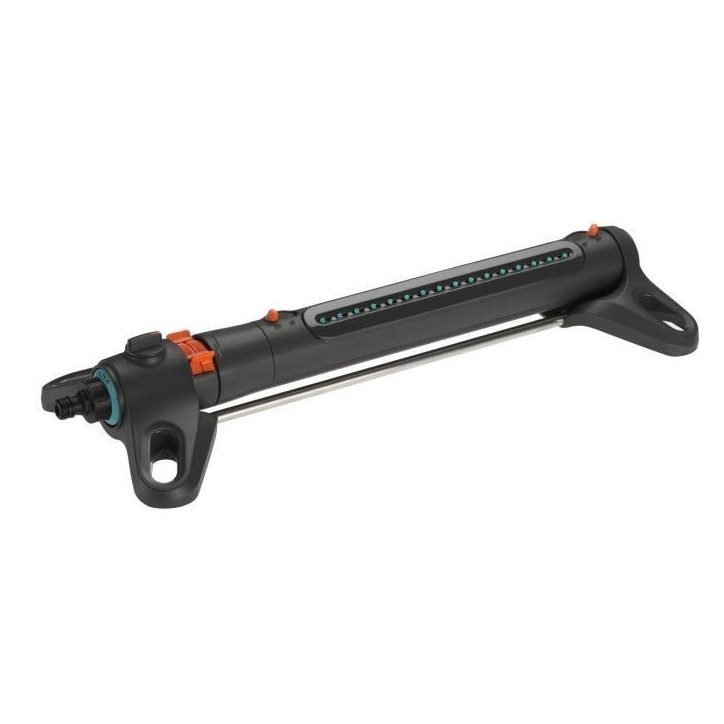 Arroseur oscillant AquaZoom M - GARDENA - Surface 250m² - Portée 18m max - Résistant UV et gel - Garantie 5 ans