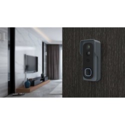 Kit Sonnette connectée - LINK2HOME - Wi-Fi - Audio bidirectionnel - C