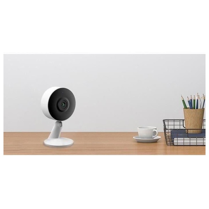 Caméra Wi-Fi - LINK2HOME - HD 1080P, vision nocturne, détection mouvement Caméra Wi-Fi - LINK2HOME - HD 1080P, vision nocturne, détection mouvement