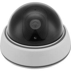 Caméra factice - LINK2HOME - Dôme - LED rouge clignotante - Installa