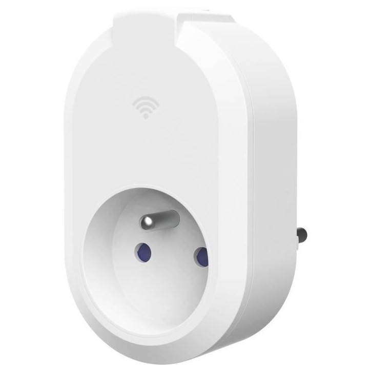 Lot de 2 Prises connectées - LINK2HOME - 230 V - Blanc