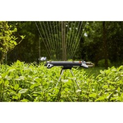 Arroseur oscillant AquaZoom M - GARDENA - Surface 250m² - Portée 18m