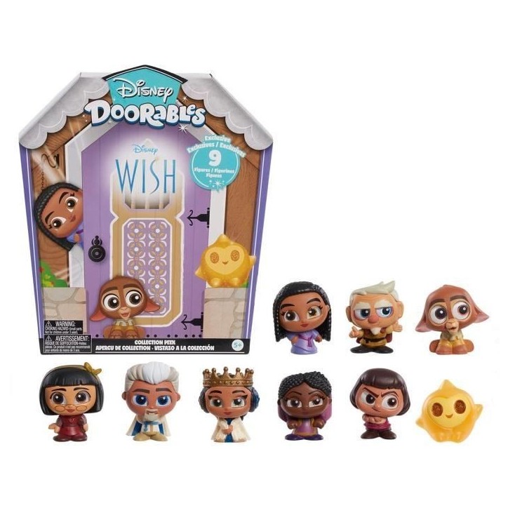 Figurines a collectionner - DISNEY - Coffret Collector Wish - 9 figurines exclusives dont 1 rare Figurines a collectionner - DISNEY - Coffret Collector Wish - 9 figurines exclusives dont 1 rare