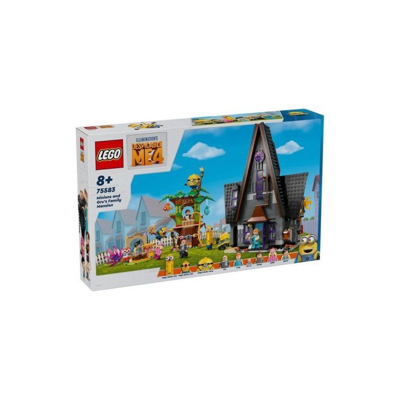 Jouet a construire - LEGO - Moi, Moche et Méchant 4 - Manoir familial Jouet a construire - LEGO - Moi, Moche et Méchant 4 - Manoir familial