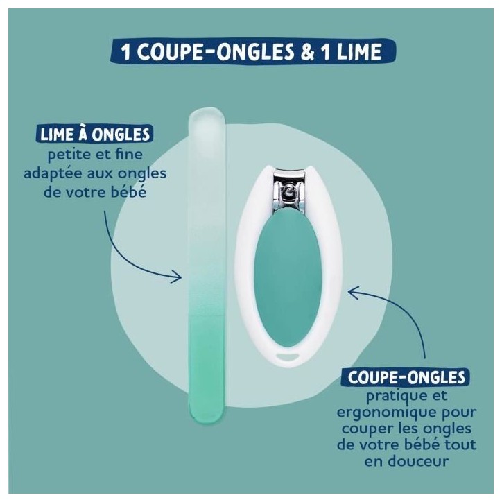 Trousse de soin - DODIE - Les essentiels - Bleu