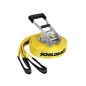 Slackline - SCHILDKROT - 15 m de long x 5 cm de large - Cliquet en métal - Sangle d'apprentissage incluse - Max 150 kg