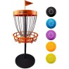 Disc golf mini basket set - SCHILDKROT 6 Guru - 5 mini-disques - Jeu