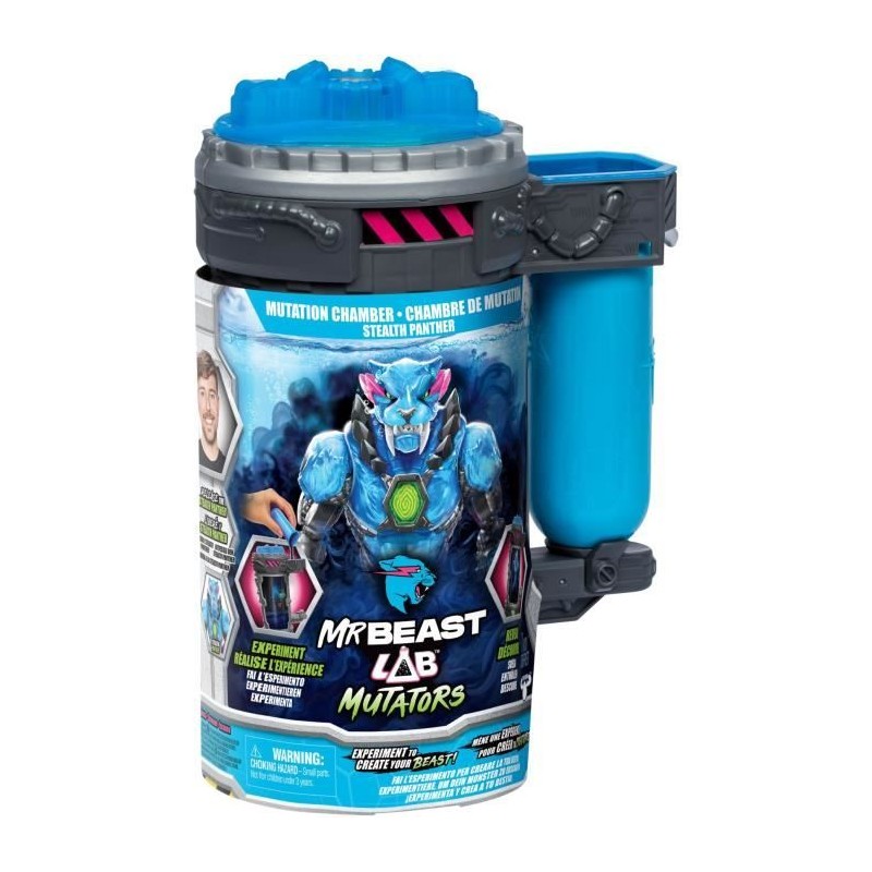 Figurine articulée - MRBEAST LAB - Stealth Panther - 13 cm - Corps tr Figurine articulée - MRBEAST LAB - Stealth Panther - 13 cm - Corps tr