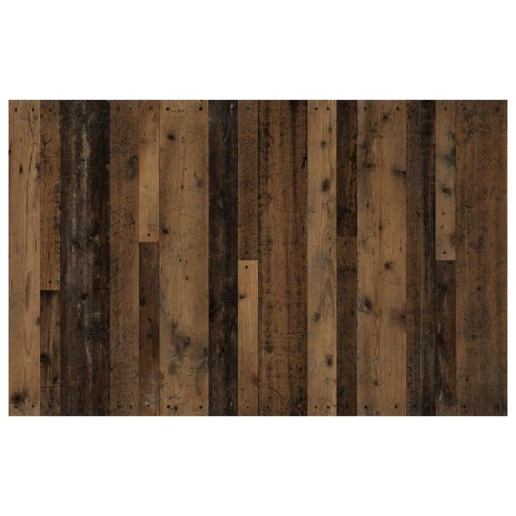 Buffet bas INDY 4 Portes et 1 Tiroir - Mélaminé bois vieilli et gris mat - L 178 x P 40 x H 77 cm Buffet bas INDY 4 Portes et 1 Tiroir - Mélaminé bois vieilli et gris mat - L 178 x P 40 x H 77 cm