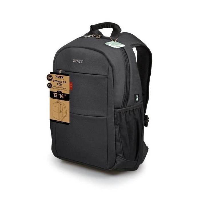 Sac a dos PC - PORT DESIGNS - Pour ordinateur portable ECO SYDNEY - 13/14 pouces - 10 litres - Gris