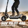Trottinette électrique - WISPEED - SUVPILOT 480 - 900 W max - 10'' -
