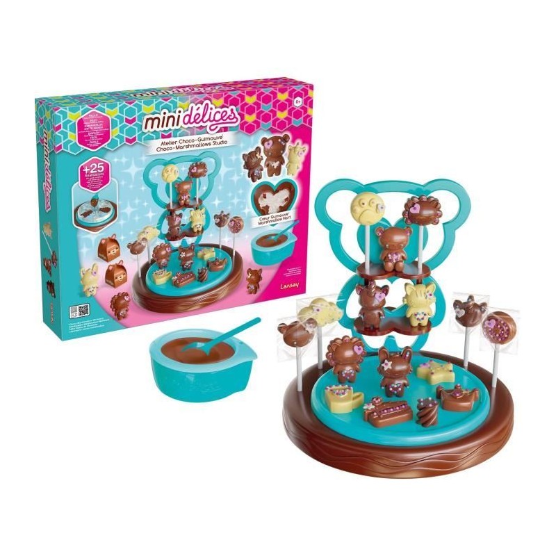 Jeu créatif - LANSAY - Atelier Choco-guimauve - Des 6 ans - Chocolat Jeu créatif - LANSAY - Atelier Choco-guimauve - Des 6 ans - Chocolat
