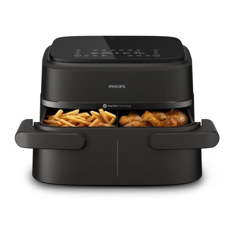 Friteuse sans huile PHILIPS - Airfryer NA150/00 - Capacité 7,1L - Dou Friteuse sans huile PHILIPS - Airfryer NA150/00 - Capacité 7,1L - Dou