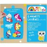 Kit de création de magnets Licorne - Loisir Créatif - MAIN D'ARTISTE