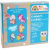 Kit de création de magnets Licorne - Loisir Créatif - MAIN D'ARTISTE