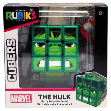 Rubik's Cube - 3x3 - des 8 ans - Hulk - Marvel