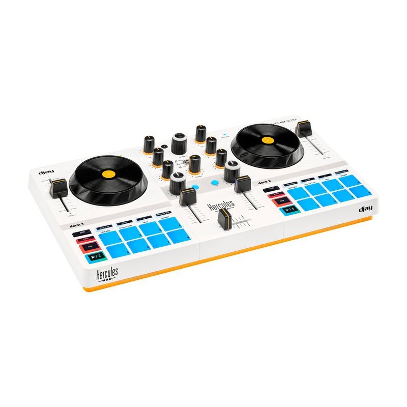 HERCULES DJ CONTROL MIX ULTRA - Contrôleur DJ Bluetooth pour Smartpho HERCULES DJ CONTROL MIX ULTRA - Contrôleur DJ Bluetooth pour Smartpho