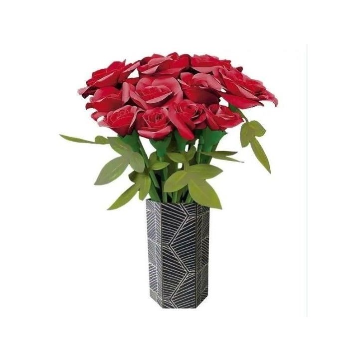 Kit créatif - EDUCA - Floral Art Bouquet de Roses - Création de roses en papier sans colle - Des 14 ans Kit créatif - EDUCA - Floral Art Bouquet de Roses - Création de roses en papier sans colle - Des 14 ans