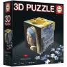 Puzzle 3D - EDUCA - Cube Art - 216 Pieces - 6 Puzzles de 36 Pieces - D