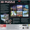 Puzzle 3D - EDUCA - Cube Voyage - 216 Pieces - 6 Puzzles de 36 Pieces