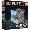 Puzzle 3D - EDUCA - Cube Voyage - 216 Pieces - 6 Puzzles de 36 Pieces