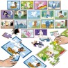 Puzzle - EDUCA - Battle Jr Fantasy - 16 puzzles - Theme fantastique -