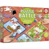 Puzzle - EDUCA - Battle Jr Fantasy - 16 puzzles - Theme fantastique -