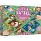 Puzzle - EDUCA - Battle Jr Contes - 16 puzzles
