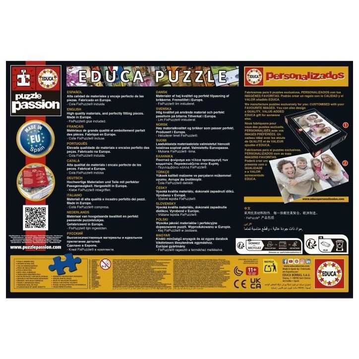 Puzzle - EDUCA - Fil - 500 pieces