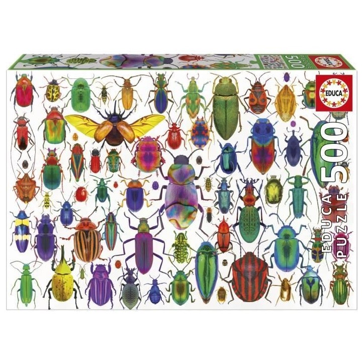 Puzzle - EDUCA - Scarabées - 500 pieces