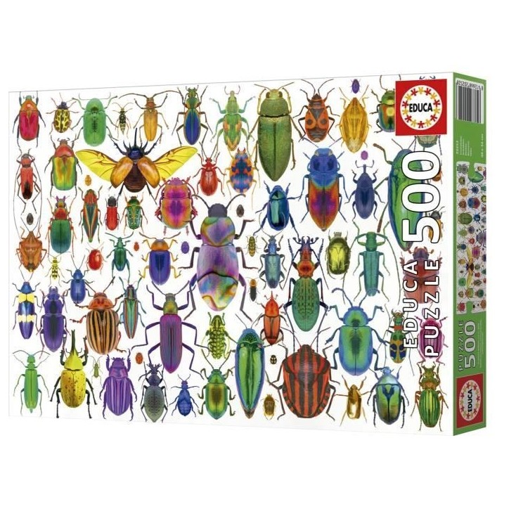 Puzzle - EDUCA - Scarabées - 500 pieces