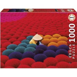 Puzzle - EDUCA - Village d'Encens, Vietnam - 1000 pieces - Paysage et