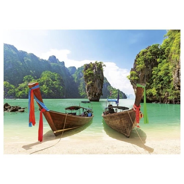 Puzzle - EDUCA - Île de James Bond Thailande - 1000 pieces Puzzle - EDUCA - Île de James Bond Thailande - 1000 pieces
