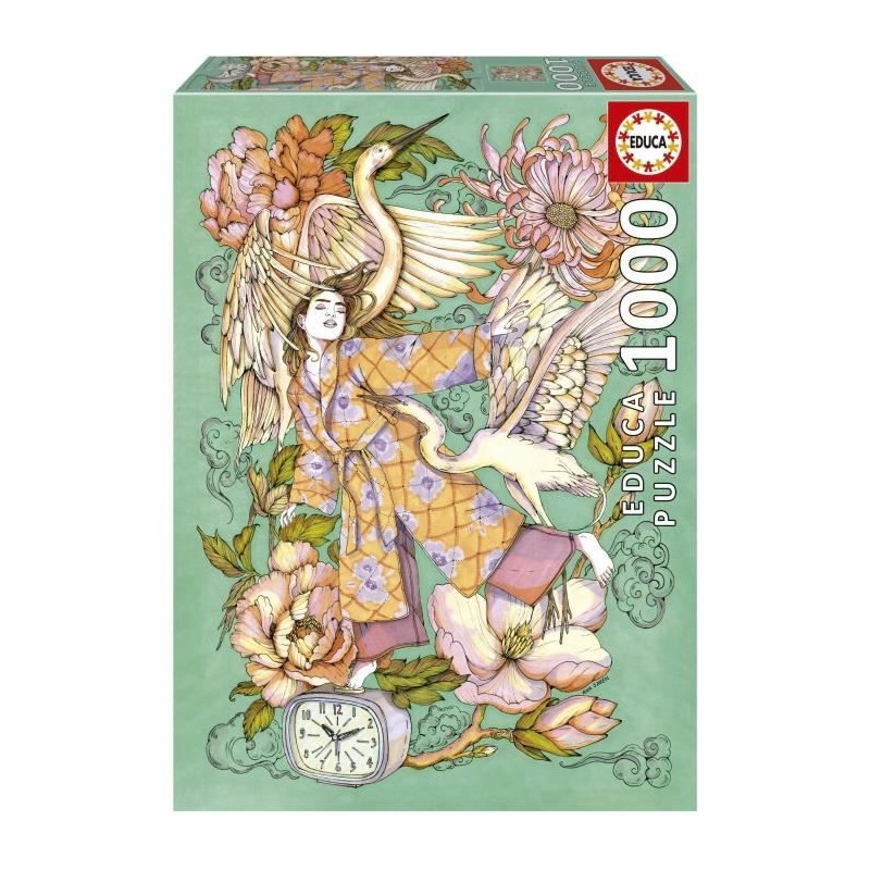 Puzzle - EDUCA - Réveil, Ana Jarén - 1000 pieces Puzzle - EDUCA - Réveil, Ana Jarén - 1000 pieces