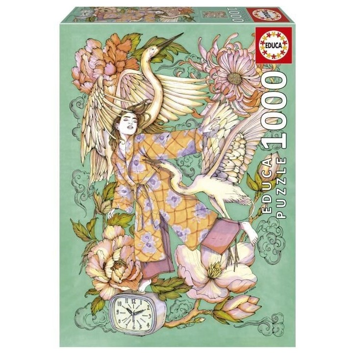 Puzzle - EDUCA - Réveil, Ana Jarén - 1000 pieces Puzzle - EDUCA - Réveil, Ana Jarén - 1000 pieces