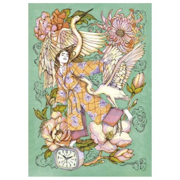 Puzzle - EDUCA - Réveil, Ana Jarén - 1000 pieces Puzzle - EDUCA - Réveil, Ana Jarén - 1000 pieces