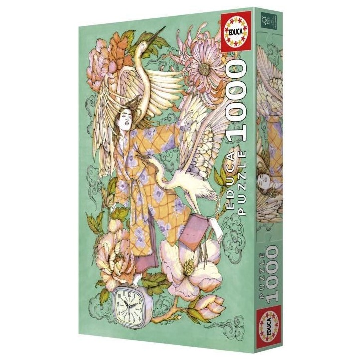 Puzzle - EDUCA - Réveil, Ana Jarén - 1000 pieces Puzzle - EDUCA - Réveil, Ana Jarén - 1000 pieces