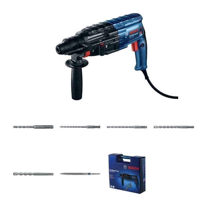 Bosch Professional Perforateur GBH 240 avec SDS plus,790 W