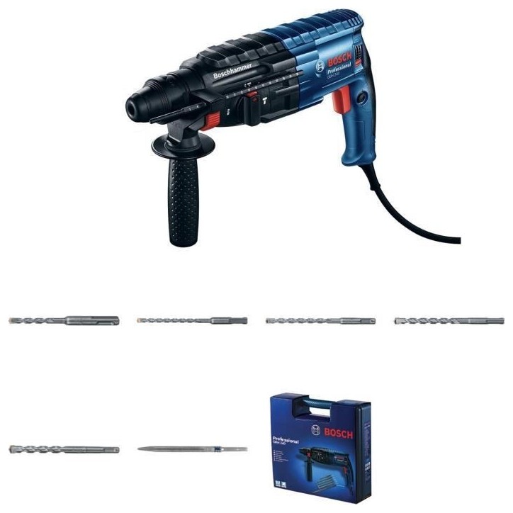 Bosch Professional Perforateur GBH 240 avec SDS plus,790 W Bosch Professional Perforateur GBH 240 avec SDS plus,790 W