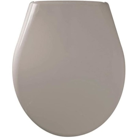 Abattant Marina Taupe - Polypropylene - Gelco - Déclipsable - Entraxe