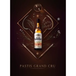 Pastis Henri Bardouin - Apéritif Anisé - France - 45%vol - 70cl sous