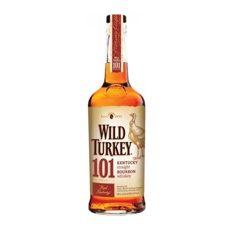 Wild Turkey - 101 Proof - Kentucky straight bourbon whiskey - 50,0% Vo Wild Turkey - 101 Proof - Kentucky straight bourbon whiskey - 50,0% Vo